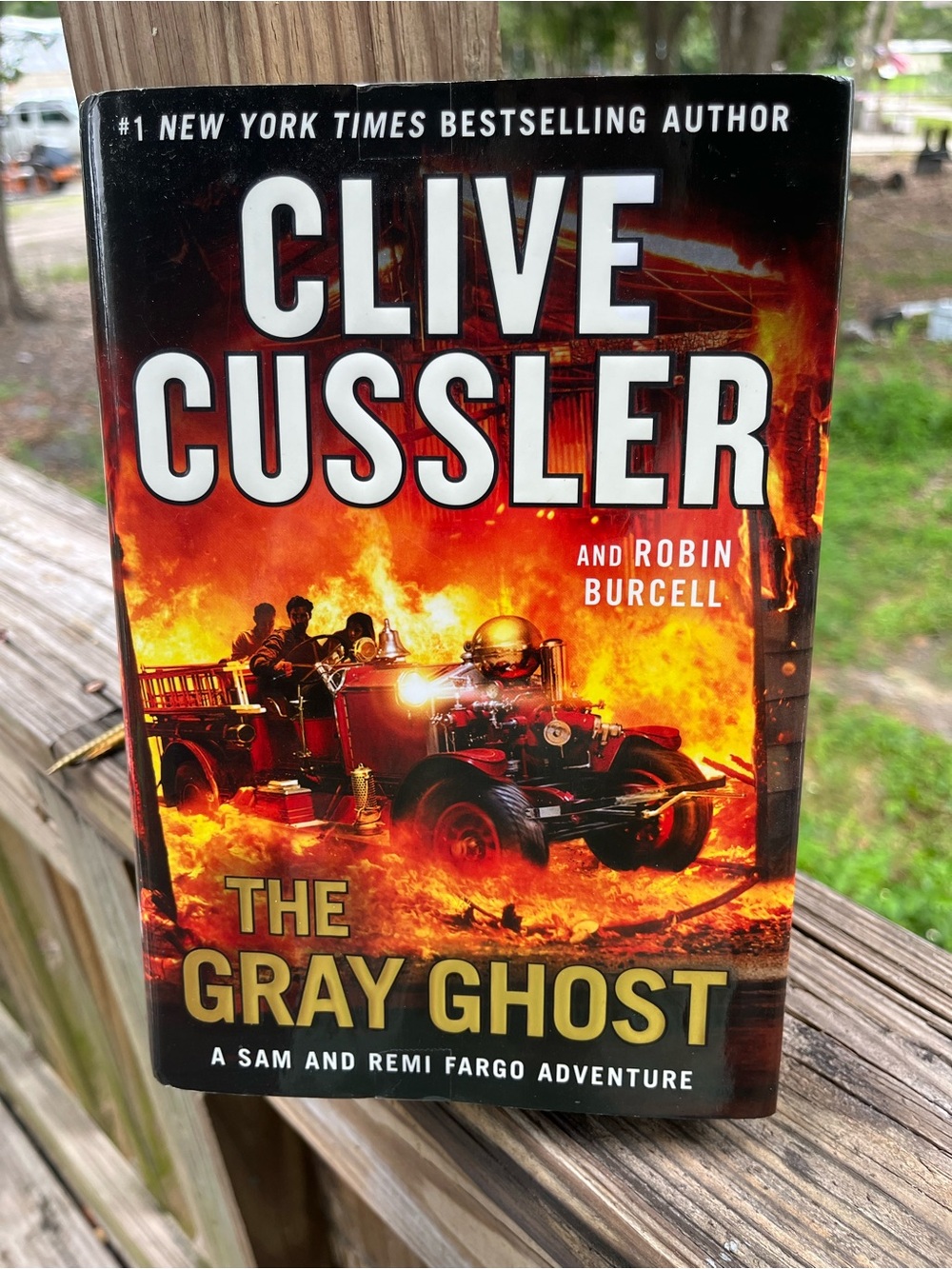 The Gray Ghost by Clive Cussler and Robin Burcell Hardcover 1st Edition Book